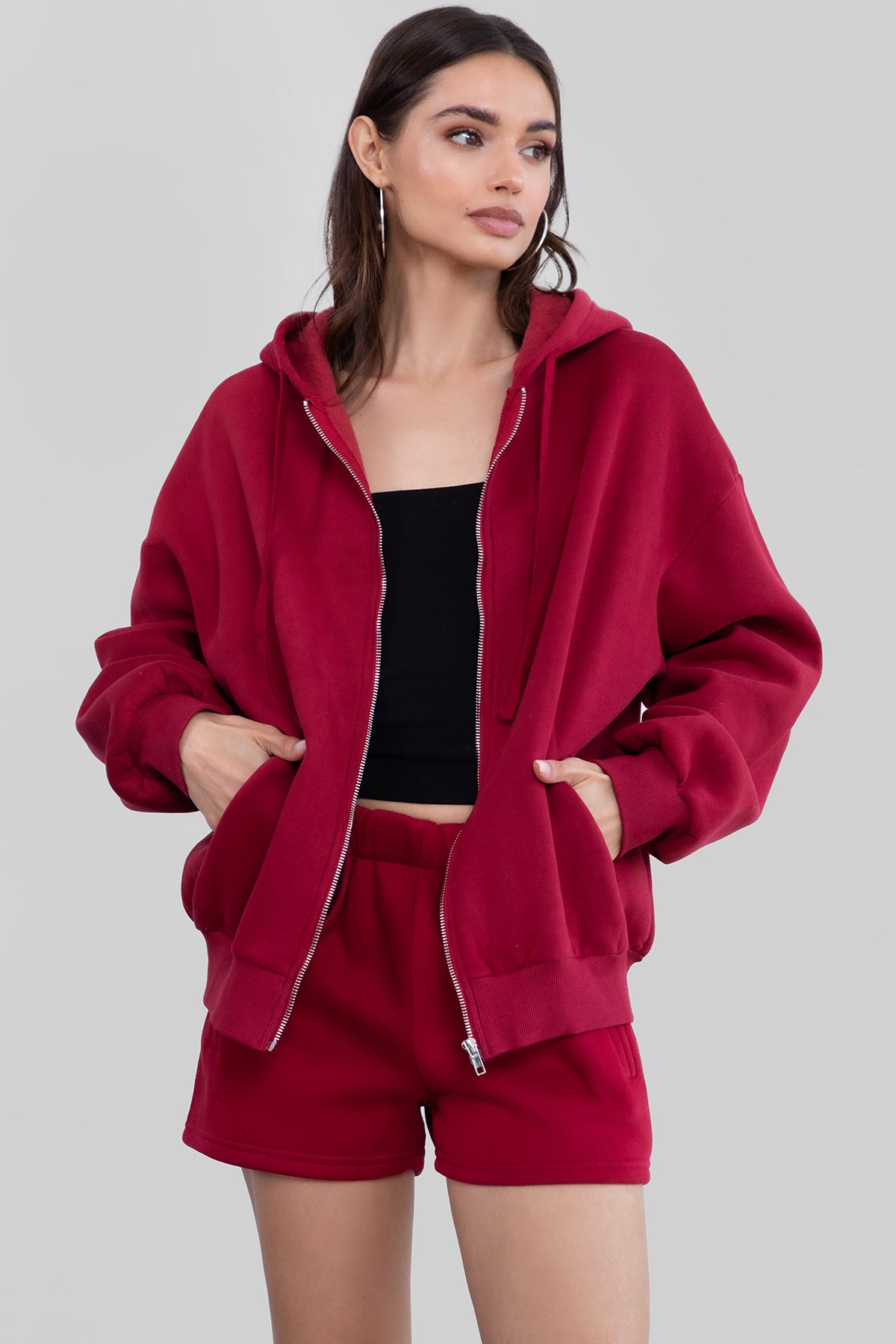 tic-toc-university-essentials-oversized-zip-up-hoodie-burgundy